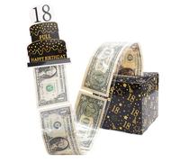 Caja Sorpresa Dinero, Hucha de Cumpleaños Para Dinero en Efectivo, Hucha de Cumpleaños para Tirar, Caja de Dineros de Regalo para Padres, Amantes, Niños y Amigos