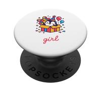 Caja Sorpresa para Fiesta de cumpleaños con pingüino Kawaii PopSockets PopGrip Adhesivo