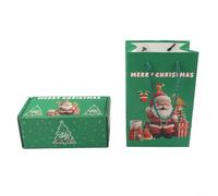 Caja sorpresa plegable para dinero y pequeños regalos, con una revelación de confeti de explosión para un mayor disfrute de la celebración (6 rojos)