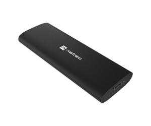 Caja SSD Externa Natec NKZ-2286 M.2 Aluminio-Plástico Negro USB-C 10 Gbit/s