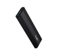 Trust Carcasa SSD M.2 NVMe USB-C 10Gbps, Caja Disco Duro Externo SSD 4TB, Compatible con 2230 2242 2260 2280 FAT32/NTFS/EXT4/exFAT/APFS, Enclosure Funda Adaptador Portatil M / M & B Key