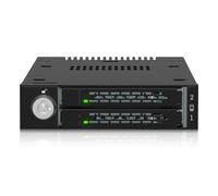 Caja SSD ICY DOCK ToughArmor MB834MK-B V2 3,5" Metal Negro NVMe con bandejas sin herramientas