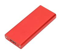 Caja SSD MSata a USB 3.0, Tasa de Transferencia de Hasta 6 Gb/S, Espacio de Almacenamiento Externo Ampliado, Caja de Aluminio, Estructura Compacta, Disipación de Calor Ultradelgada Adecuada para PC
