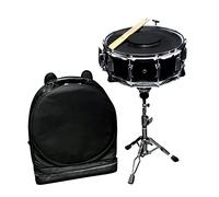 Caja Starter Set 14x5.5" cásco de álamo, laminado negro, extensible en dos tramos, funda tipo mochila, parche de goma y 1 par de baquetas