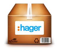 Hager - Caja superficie vx tipo-a 1 fila 1 módulo icp+18 módulos pia
