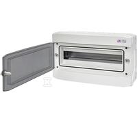 Caja superficie 18 módulos IP65 puerta transparente ECH-18PT 001100350