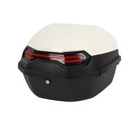 Caja superior universal para motocicleta, caja superior para maletero de motocicleta, caja trasera para maletero, caja trasera para casco de scooter, con piezas de montaje,para scooter/motocicleta