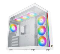XIGMATEK Caja Semitorre ATX Aqua Ultra Air Arctic Blanco