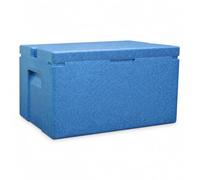 Caja térmica aislada, Espuma Alta, 430 × 280 × 225 | Material para alimentos, Caja térmica transporte, Distribución vacunas, Para técnicos laboratorio