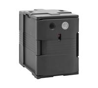 Caja térmica para alimentos calefactada - 90 L - para contenedores GN 1/1 - carga frontal - con indicador de temperatura | Royal Catering