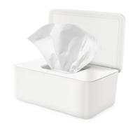 Caja Toallitas Humedas, Dispensador de Toallitas Húmedas con Tapa, Cajas de Servilletas para Guardería Coche Cocina Baño