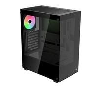 Caja torre Aerocool Pivot V2 Cristal Templado ARGB Negra Media