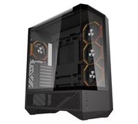 Caja torre media Darkflash DY460 Negro con vidrio templado y 4 ventiladores ARGB