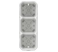 Caja triple empotrada con paso NUEVO PLEXO 55 069688L