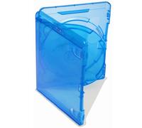 Caja triple para Blu Ray de AGI AMARAY, con doble bandeja, lomo de 14 mm, 1 unidad
