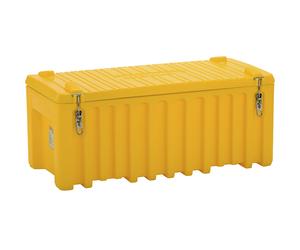 Caja universal de polietileno CEMO, capacidad 250 l, carga máx. 200 kg