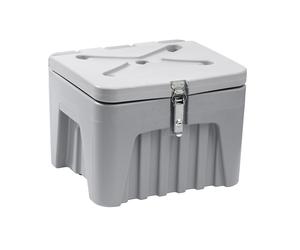 Caja universal de polipropileno, con cerradura lateral