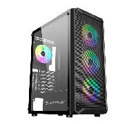 Caja UNYKA ATX Armor 3GEN USB Type C 3.1 RGB Negro