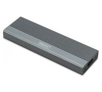 Caja USB 3.1 Tipo C para SSD M.2 NVMe 10 Gbps + SATA 6 Gbps, de aluminio, sin herramientas