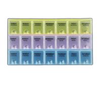 Caja vacía de 21 compartimentos con tapas independientes, organizador multiusos de medicina, almacenamiento de joyas, kit de costura, soporte para aparejos de pesca, material de polipropileno