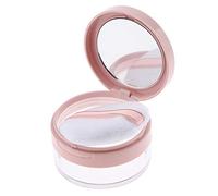 Caja vacía para polvos sueltos, contenedor de almacenamiento para colorete, tarro de talco, 20 g, color rosa