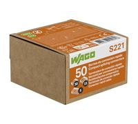 Caja WAGO abigarrada 50 terminales - 30 x 2, 15 x 3 y 5 x 5 entradas