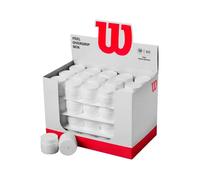 Caja Wilson Pro Overgrip Perforated blanco (caja 60 overgrips) - overgrip wilson