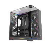 caja xyz tesseract black atx argb