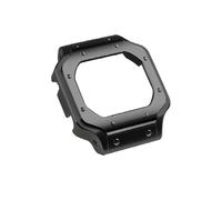 Caja y correa de acero inoxidable de metal modificado, aptas for Casio Small Square GW-B5600DW.(Black case)