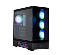 Caja Zalman P40 DS ATX 4xVent 120mm ARGB 2xUSB 3.0 Negro sin Fuente