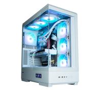 Caja Zalman P50 Ds Atx 4xvent 120mm Argb 2xusb 3.0 Blanco Sin Fuente