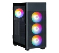 Caja Zalman S5 Neo Atx 4xvent 120mm Argb 2xusb 3.0 Negro Sin Fuente