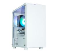 Caja Zalman T4 Plus MATX 1xVent 120mm ARGB 2xUSB 3.0 Blanco sin Fuente