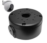 cajadeconexiones para cámara de seguridad: base compacta de 12x12x5,3 cm, cajademontaje de ABS, cubierta de cable impermeable con diseño de cableado oculto | cajadeconexiones durad