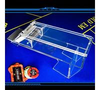 Cajas Acrílica para Cartas - Dispensador De Cartas, Soporte para 8 Barajas De Póker | Organizador De Carta para Juegos De Casinos, Bar, Reuniones Familiares Y Entretenimiento En El Hogar