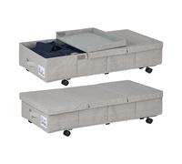 Cajas almacenaje bajo la cama Cómoda bajo la cama Almacenamiento con ruedas