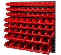 Cajas apilables estantería de pared caja cajas de almacenamiento visibles est...