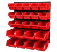 Cajas apilables estantería de pared caja cajas de almacenamiento visibles est...