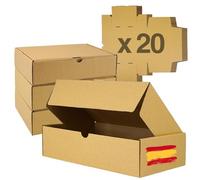 Cajas Carton Pequeñas para Envios 20Pcs | Caja Cartón Regalo | Cajas para Envios de Paquetes | Embalaje para Envíos | Packing Boxes | Cajas de Carton para Mudanzas | Cardboard Boxes 17x16,5x6cm