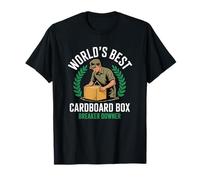 Cajas Carton Worlds Best Cardboard Box Breaker Downer Camiseta