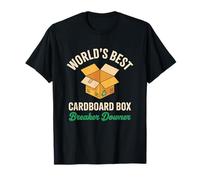 Cajas Carton Worlds Best Cardboard Box Breaker Downer Camiseta