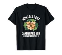 Cajas Carton Worlds Best Cardboard Box Breaker Downer Camiseta