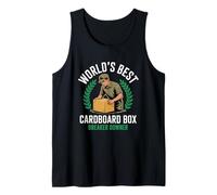 Cajas Carton Worlds Best Cardboard Box Breaker Downer Camiseta sin Mangas