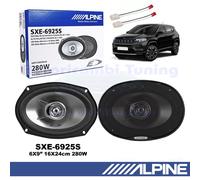 Cajas Coaxiales Alpine SXE-6925S 6x9" 16x24 280W Ant Para JEEP COMPASS Del 2016