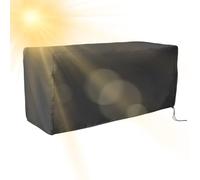 Cajas Cubiertas Impermeables de Alta Resistencia, Funda Protectora Para Todas Las Estaciones, Funda con Protección UV para Caja de Terraza en Playa Porche Jardín Patio Camping Balcón