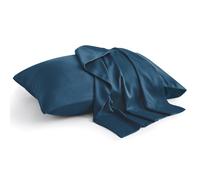 Cajas de almohadas de bedelita Juego de tamao estndar de 2 rayones derivados de fundas de almohada de enfriamiento de bamb para durmientes calient