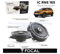 Focal Altavoz coaxial ICRNS165 16,5 cm – Compatible con Dacia, Nissan, Renault