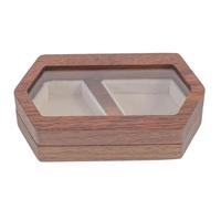 Cajas De Anillo De Rodamiento Para Ceremonia - Cajas De Anillo Elegantes | Total Relacionado Fabricación De Alta Calidad, Almacenamiento Seguro, Dee Diseño Compacto, Perfecto Para Boda, Compromiso