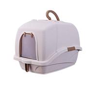 Cajas de Arena para Gatos Tazón de Arena para Gatos, baño de Gato Desodorante con chapoteo a Prueba de chapoteo.