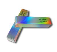 Cajas de brillo de labios ANZKA de embalaje rectangulares de papel kraft, organizador de maquillaje, brillo de labios, soporte para tubo de almacenamiento plegable, 50 unidades, 4,21 x 0,9 x 0,9 cm,